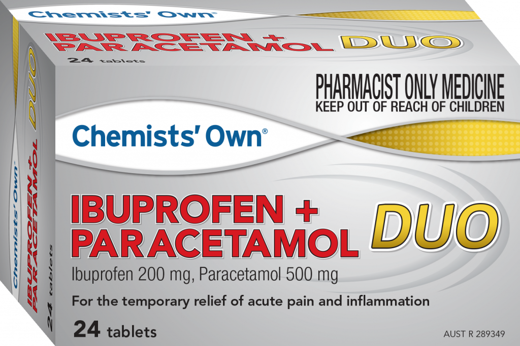 CO Ibuprofen Paracetamol DUO 24s LEFT 1024x683 